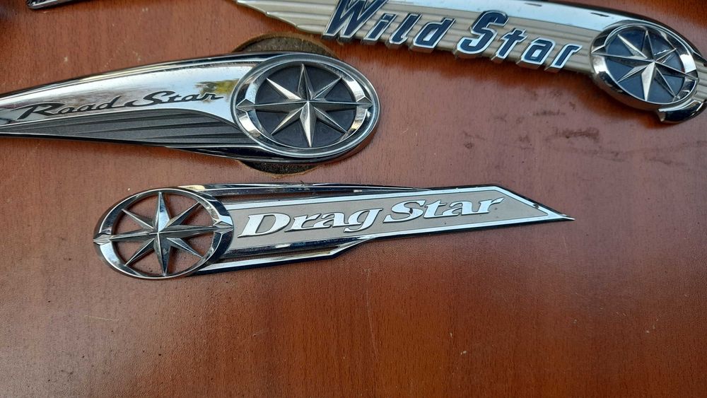 xvs650  xvs1100 vstar xv1600  xv1700 road star  vn kawasaki emblemat