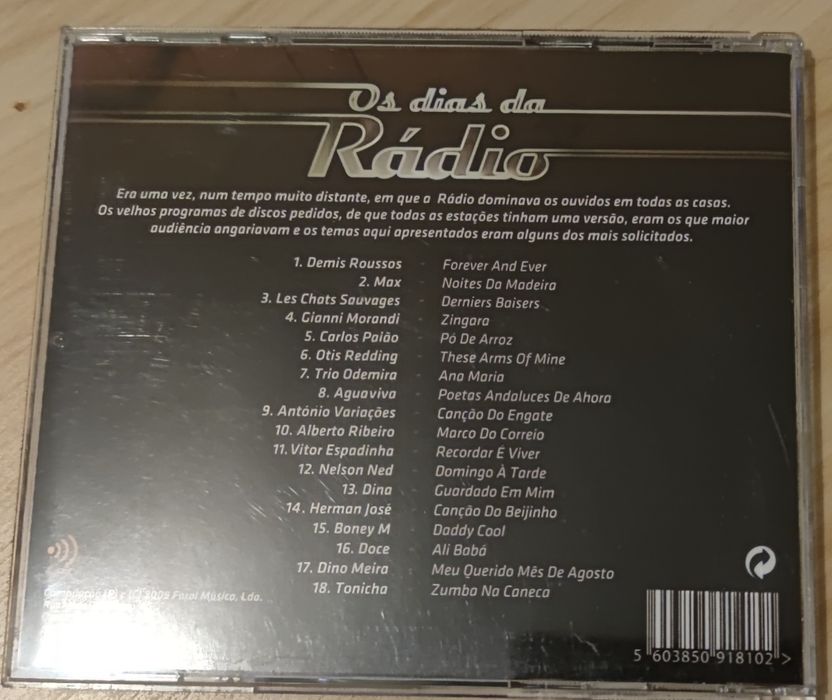 CD's - Os Dias da Rádio