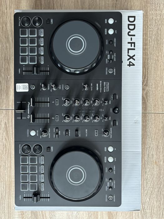 Pioneer DJ DJコントローラー DDJ-FLX4 DDJ-FLX4 - マルチアプリ対応2ch DJコントローラー (Black)