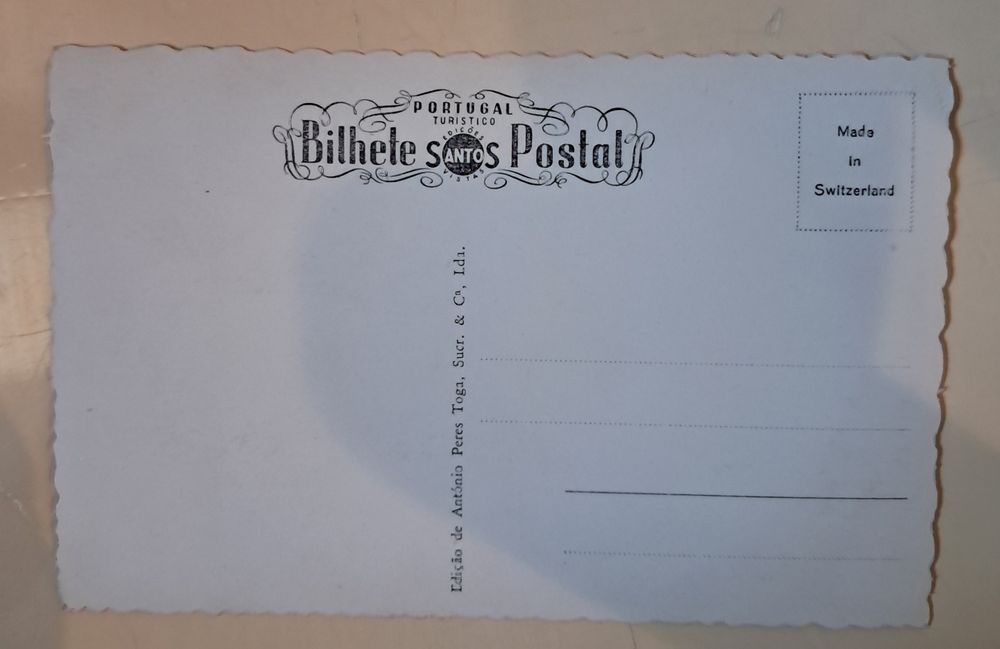 Postais Diversos preto e branco, Bussaco S. João da Madeira.