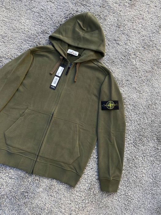 ‼️НОВИНКА‼️Мужская зип худи стон айленд stone island