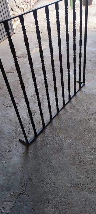 Grade ferro preta para janela
