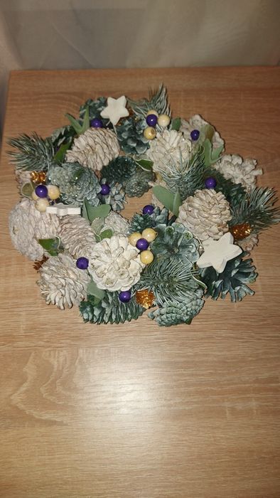 Новорічний вінок.