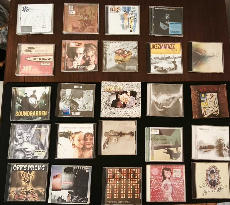 CDs de albuns de música