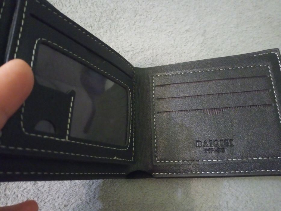 Portfel męski skórzany