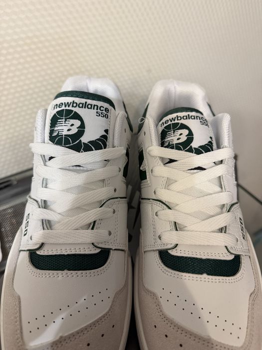 кросівки new balance 550 white/green 43