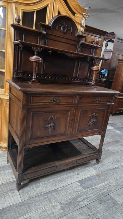 Unikatowy Kredens / Pomocnik W Stylu Secesyjnym /