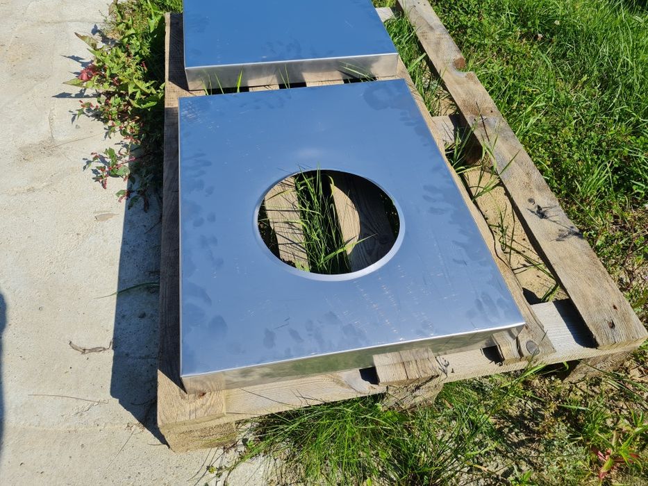 Czapa na komin/ czapka kominowa blacha kwasoodporna, ocynk, malowana