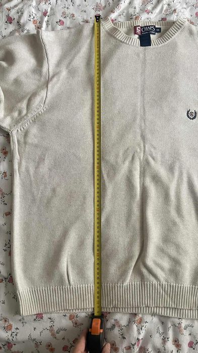 kremowy sweter męski CHAMPS Ralph Lauren L