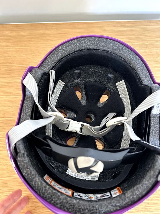 Patins criança com saco de transporte e capacete