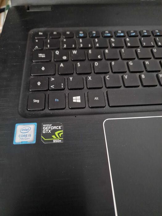 Acer Aspire F 17 i5-7200u GTX 950M 4GB запчастини