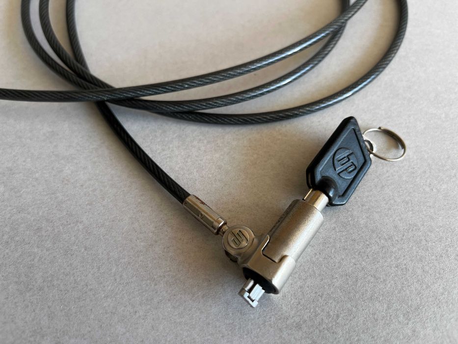 Cabo de Segurança HP com Chave para Portátil