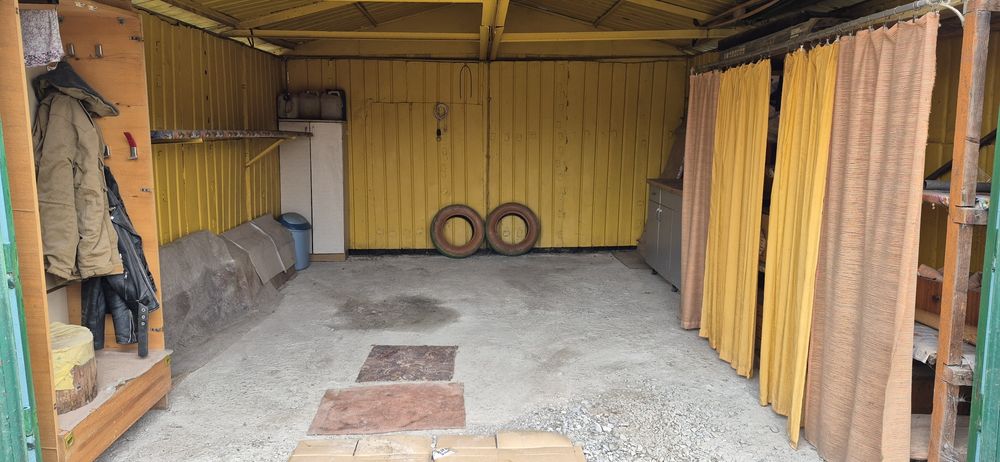 Металевий гараж, 4×5.5м, чудовий стан