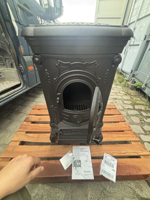 Piec typu KOZA  wolnostojacy Kawmet P9 8kW