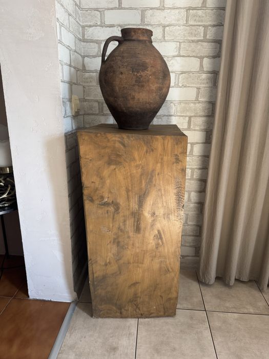 Тумбы с натурального спила дерева