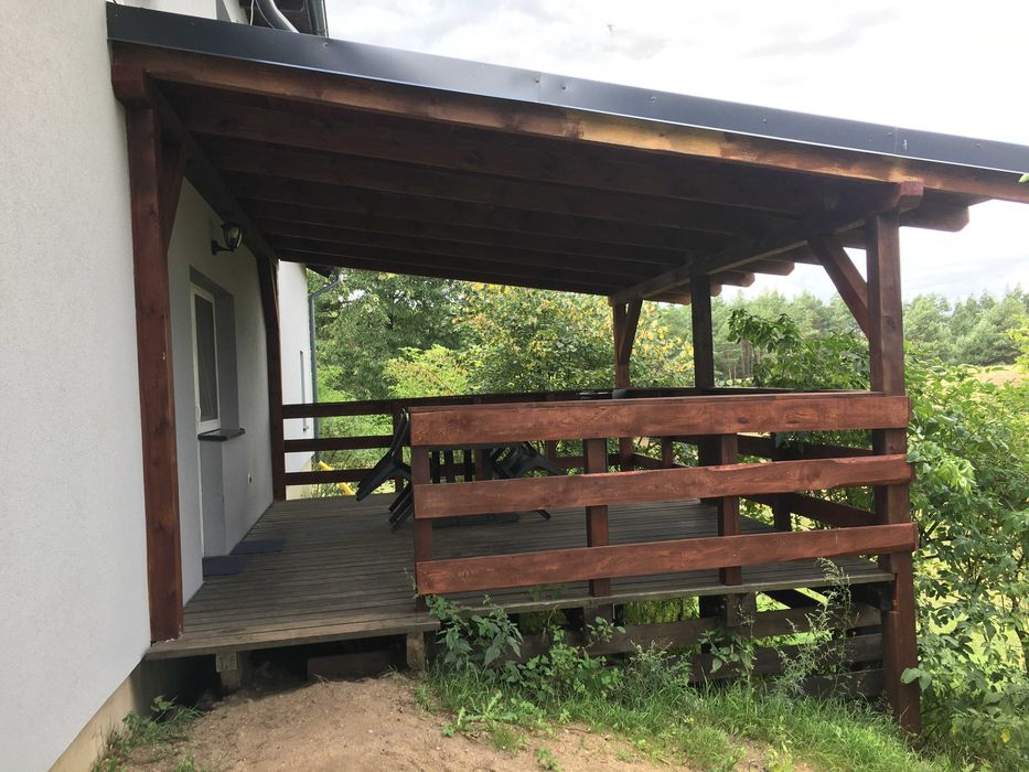 mieszkanie kaszuby, domki na Kaszubach, lasy, kulig