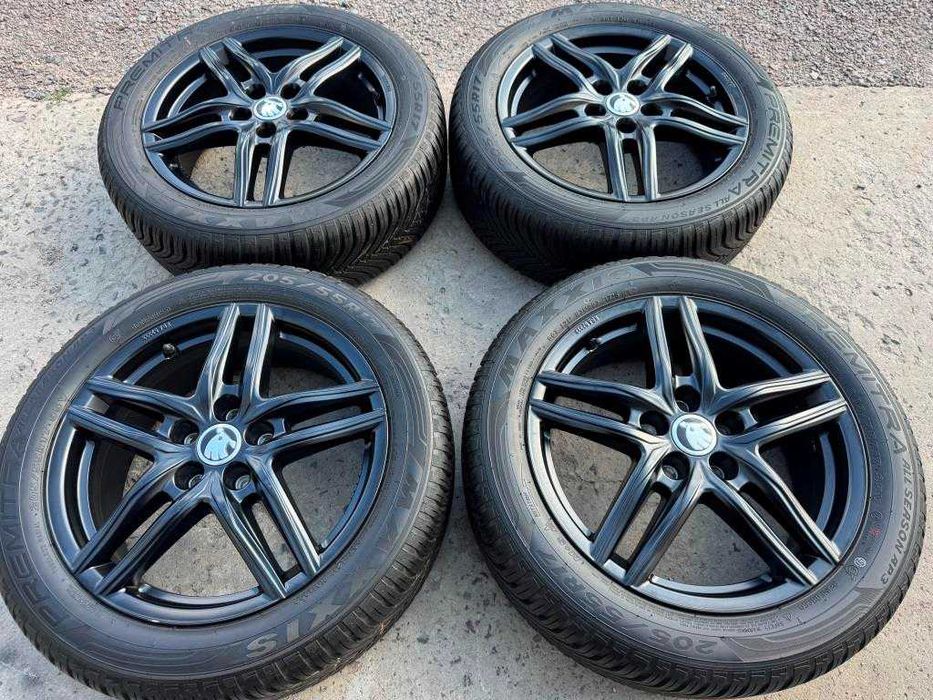 Диски Vw Passat Golf Touran R17 5x112 шини 205/55R17 Skoda