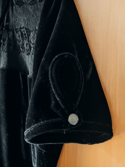 Велюрова   сукня