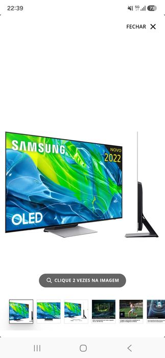 Samsung QD-OLED 55" S95B (QE55S95B) — com garantia extra