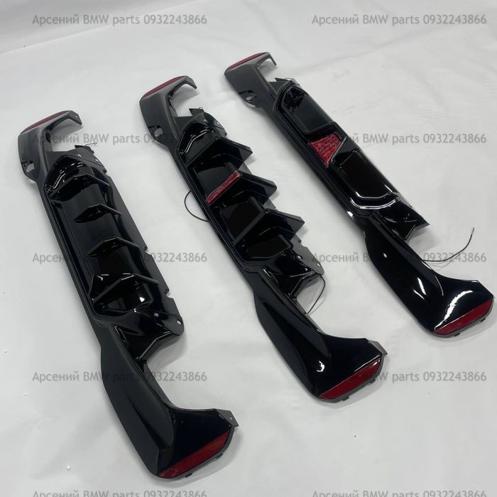 Диффузор накладка bmw g30 г30 бмв m5f90 m5 cs дифузор f1 стоп f1 стиль