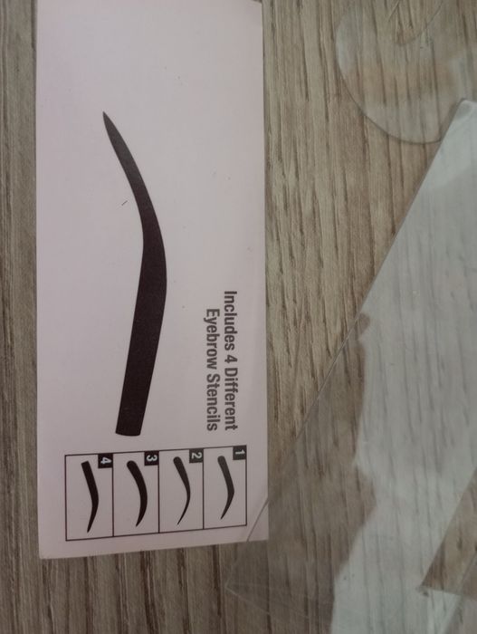 Szablon do brwi NOWY 4 rodzaje