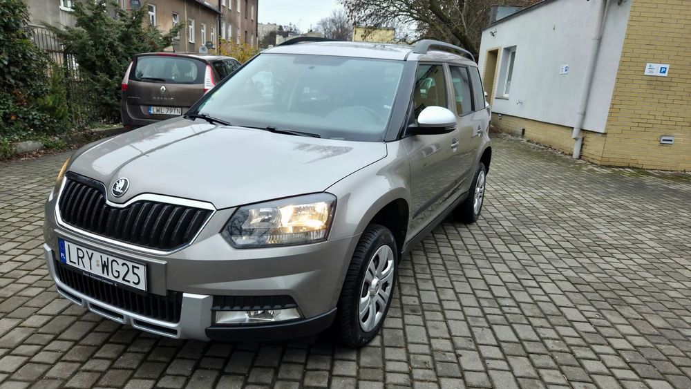 Skoda Yeti 4x4 2.0 TDI 110KM PDC Klimatyzacja grzane fotele HAK