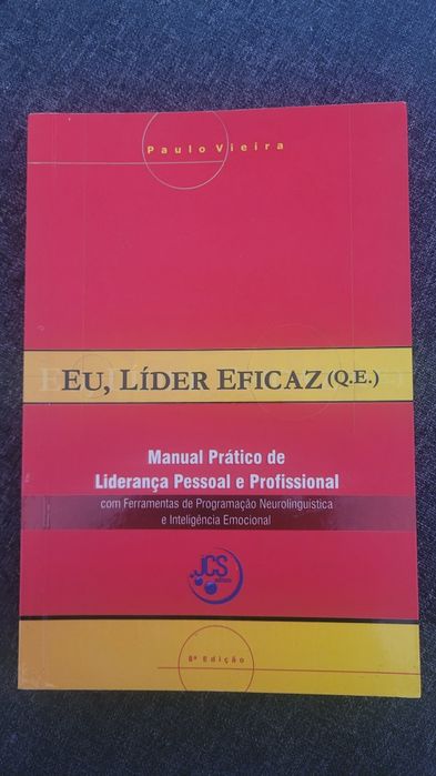 Livro - Eu, líder eficaz- Autor Paulo Vieira