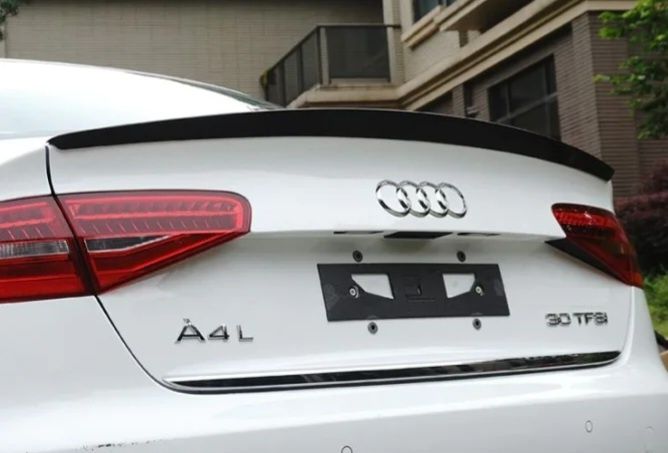 Лип спойлер  Audi A4 B8 2008- 2015.  Спойлер Ауди А4 Б8