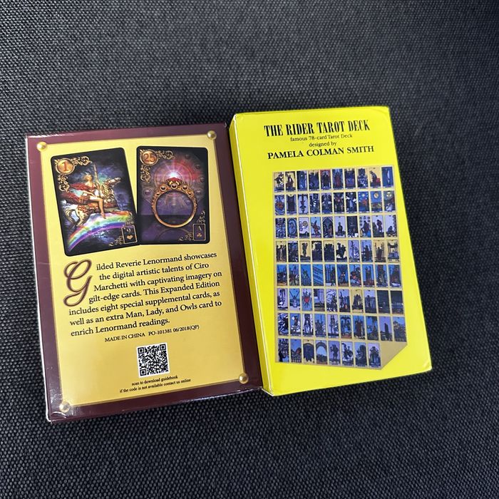 Карты таро и ленорман