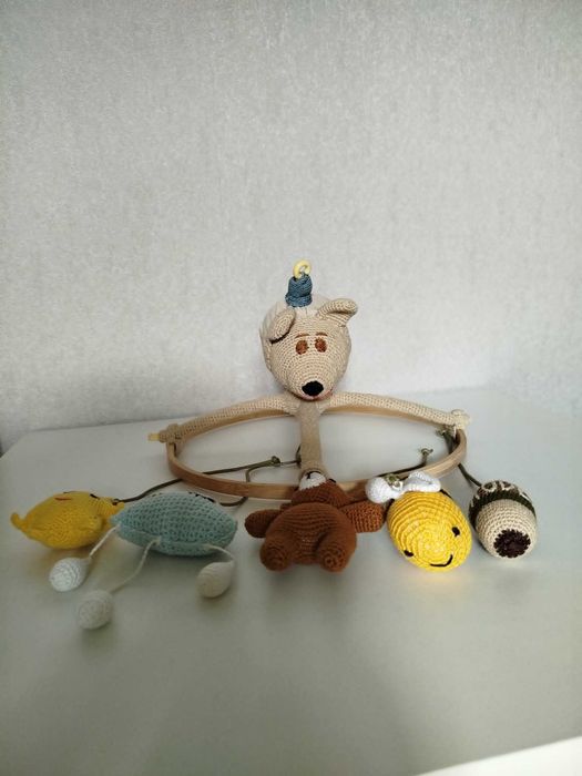 Karuzela, pozytywka dziecięca, handmade