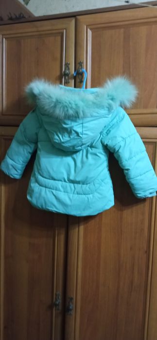 шикарная куртка пуховик на девочку