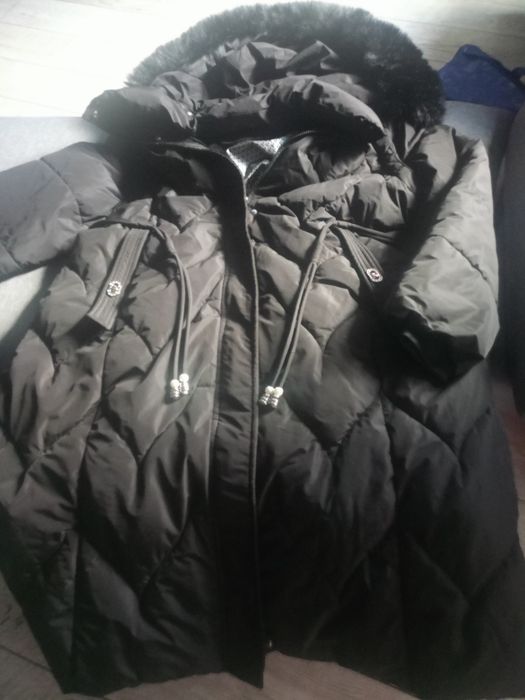 Kurtka zimowa 2xl odpinane rękawy stan bdb.