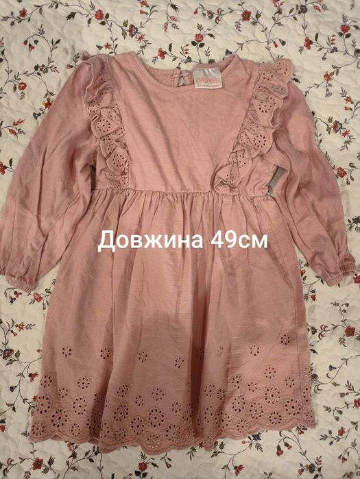 Літні платтячка розмір  92- 100  натуральна тканина