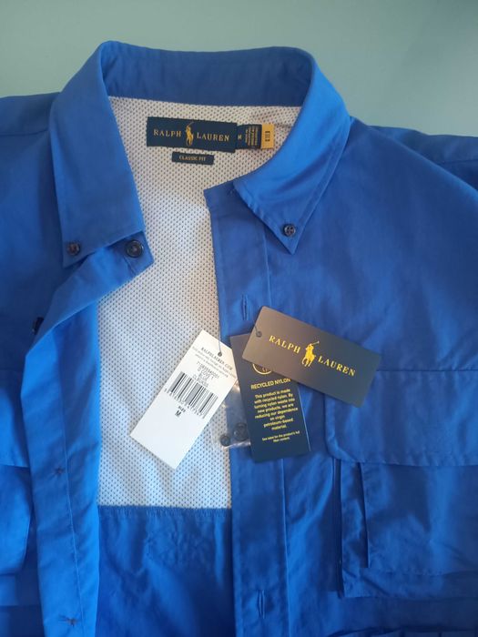 RALPH LAUREN koszula Blue Utility Button-up rozm. M