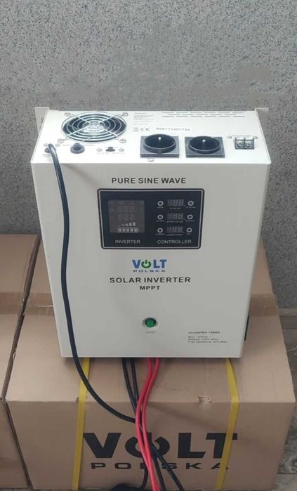 Інвертор Volt SINUS PRO 1000S 12V/230V + 40A MPPT. Гарантія