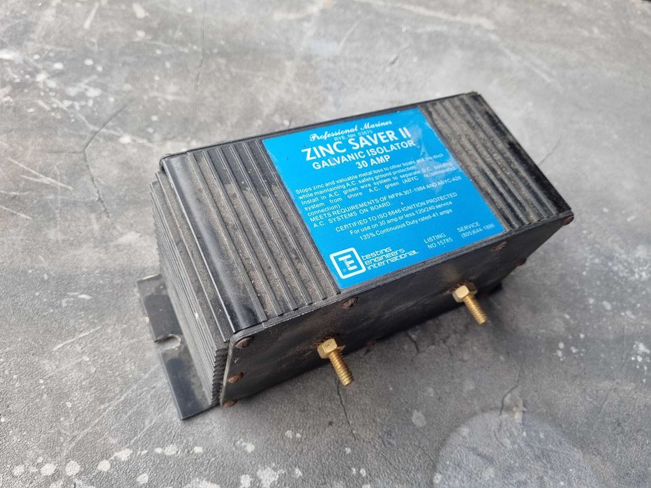 izolator galwaniczny zinc saver II 30A łódź jacht