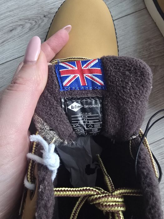Buty zimowe męskie ocirplane Lee Cooper r.43