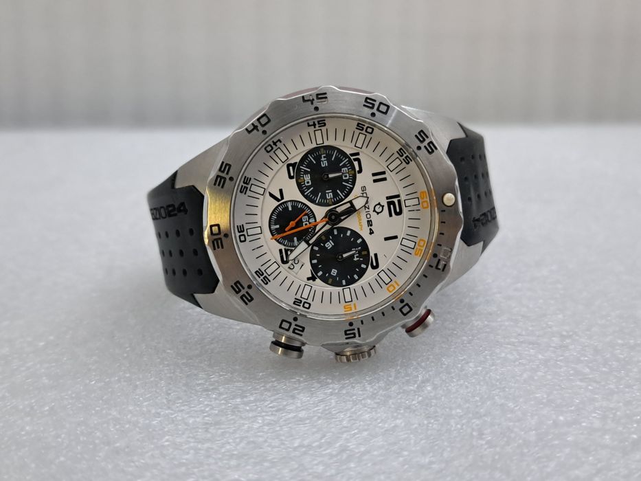 Relógio Spazio24 Ocean Chrono White Original