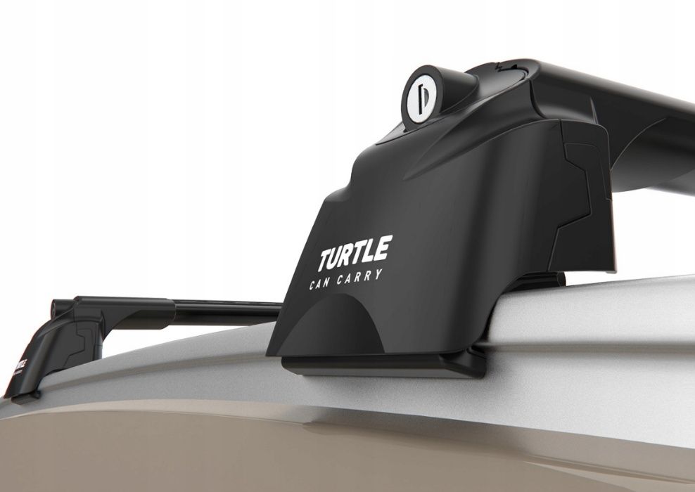 Bagażnik dachowy TURTLE belki na relingi Ford Focus Galaxy Kuga