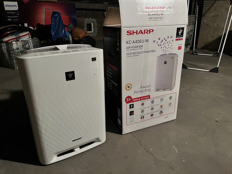 Oczyszczacz i Nawilżacz Powietrza Sharp KC-A40EU-W