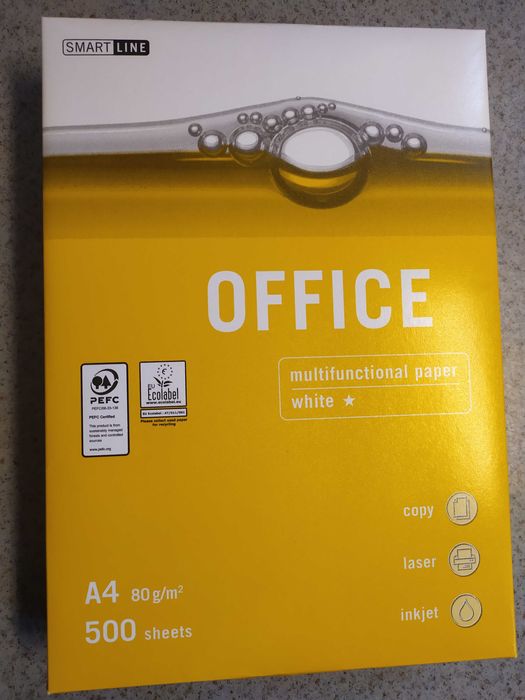 Papier ksero drukarka do pisania A4 80g 500 arkuszy biały kilka ryz