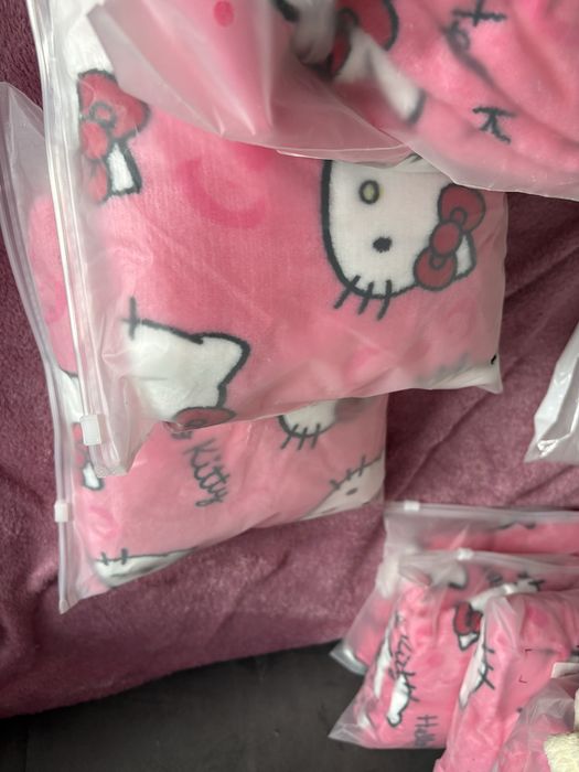 Spodnie hello kitty pluszowe