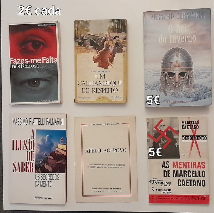 Varios livros temas dif