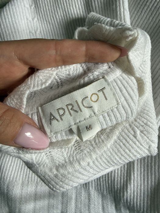 Bluzka biala M apricot