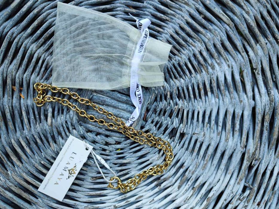 Męski pozłacany łańcuszek