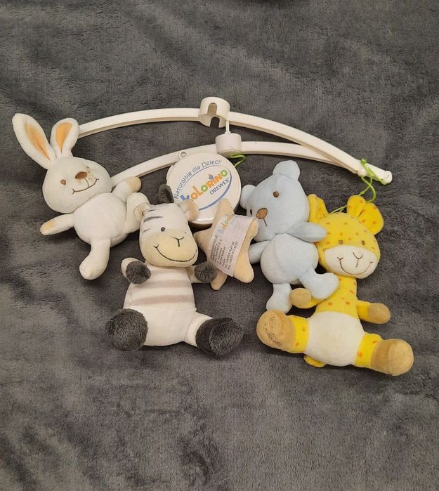 Karuzela do łóżeczka kolorino drewex