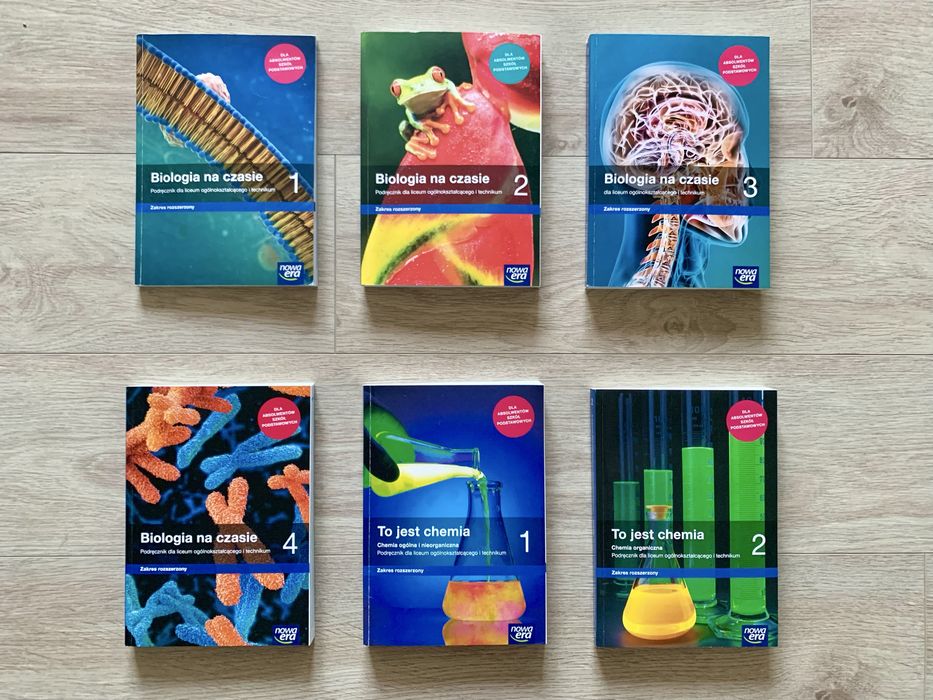 Biol-chem kompletny zestaw podręczników