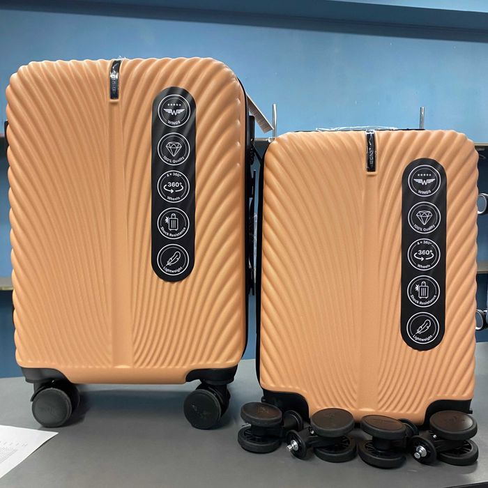 Валіза, чемодан Wings | РОЗПРОДАЖ! Міцний пластик, Польща (В18)