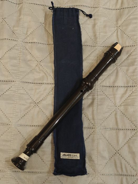 Блокфлейта Aulos 303A-E (Japan), сопрано, з чохлом