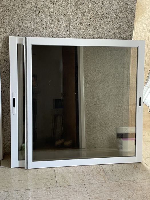 Janela aluminio + moldura/aro